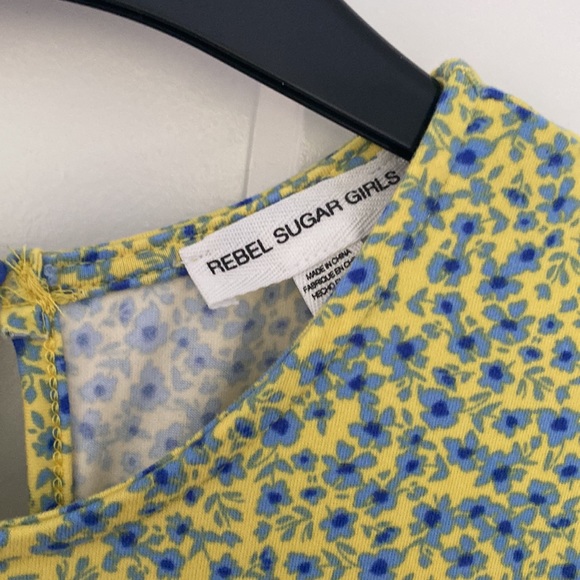 Youth girls jumpsuit/ onesie with cutouts. size xl / 14 - Picture 4 of 4